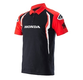 triko s límečkem HONDA, ALPINESTARS (červená/černá, vel. 5XL)