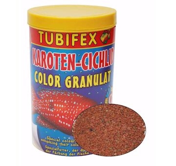 Tubifex Karoten Cichlid Granulat 125 ml