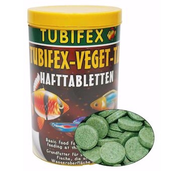 Tubifex Veget Tab 125 ml