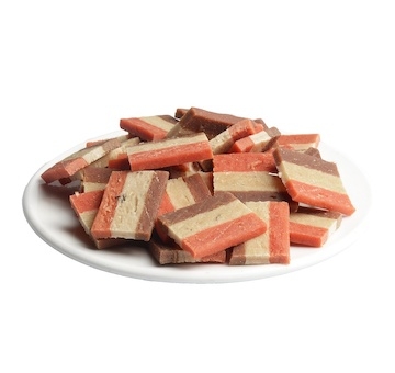 Tuna, codfish & salmon small Fillets JUKO Snacks 250 g