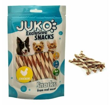 Twisted Chicken Sandwich JUKO Snacks 70 g