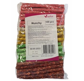 Tyčinka mix Munchy 12,5 cm, 9 - 10 mm (100 ks)