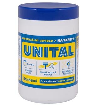 Unital 900g lepidlo na tapety Druchema