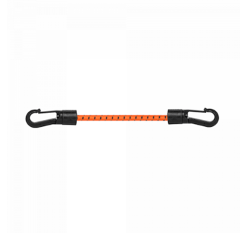 Upínací guma elastická 0,6x20cm s PVC háky BUNGEE CORD LOCK HOOK