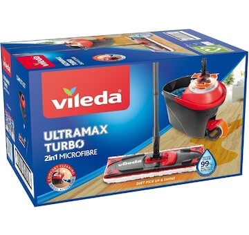 Vileda Ultramat set Box Turbo (plochý s pedálem)