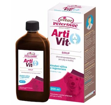 Vitar veterinae Artivit sirup 200 ml