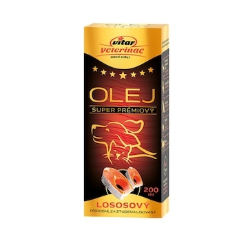 Vitar Veterinae Lososový olej 200 ml