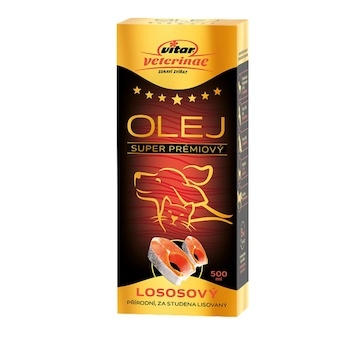 Vitar Veterinae Lososový olej 500 ml