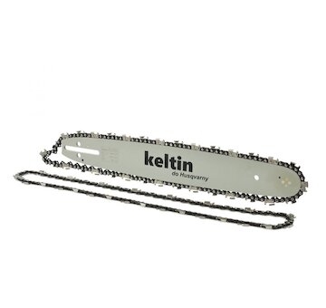 Vodící lišta pro řetězové pily a 2 řetězy 15" 0,325" 1,5mm 64z KELTIN