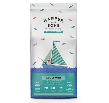 Vzorek Harper and Bone Dog Adult Mini divy oceánu 100 g