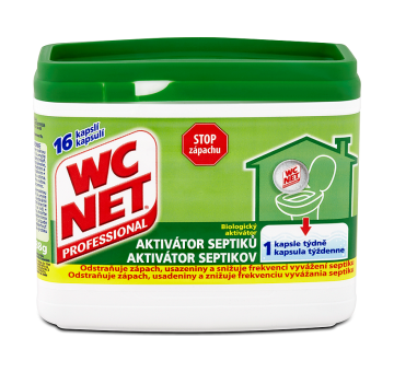 WC NET aktivátor septiků 16x18g