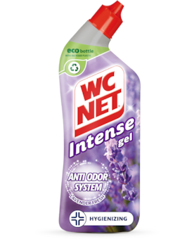 WC NET Intense gel Lavender fresh 750ml, čistič WC