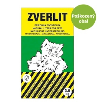 ZVERLIT zelený hrubá podestýlka 8,8 kg- Náhradní obal - SLEVA 10 %