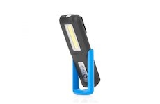 Aku pracovní svítilna 3+3W LED COB 1200 mAh s úchytem a magnetem GEKO