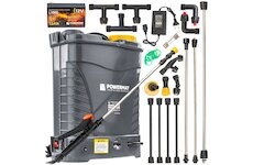 Aku zádový postřikovač 16 l, 12 V, 12 Ah - POWERMAT