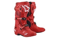 boty TECH 10, ALPINESTARS (červená, vel. 44,5)