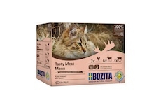 Bozita Cat kousky masa v želé, kapsička 85 g (12 pack)