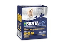 Bozita Dog kousky v želé s kuřecím a rýží 370 g