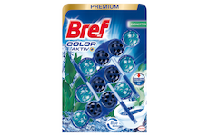 Bref WC PREMIUM Color aktiv 3x50g Eucalyptus závěs