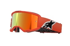 brýle VISION 5 CORP, ALPINESTARS (oranžová, zrcadlové červené plexi) 2025