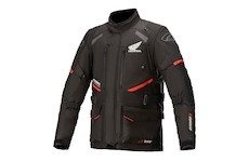 bunda ANDES DRYSTAR HONDA kolekce, TECH-AIR 5 kompatibilní, ALPINESTARS (černá/červená, vel. M)