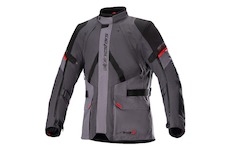 bunda MONTEIRA DRYSTAR XF, ALPINESTARS (tmavě šedá/černá/červená, vel. L)