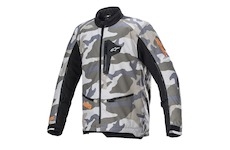 bunda VENTURE XT, ALPINESTARS (maskáčová/oranžová fluo, vel. 2XL)