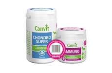 Canvit CHONDRO Super 230 g + Canvit Imunno 100 g ZDARMA