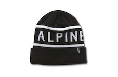 čepice WORDY CUFF BEANIE, ALPINESTARS (černá/bílá)