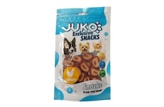 Chicken & Pollock chips JUKO Snacks 70 g