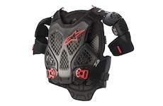 chránič těla A-6, ALPINESTARS (černá antracit/červená, vel. XL/2XL)