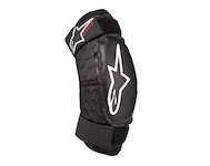 chrániče loktů BIONIC KICKSTART, ALPINESTARS, dětské (černá/červená, vel. 4/6 let)