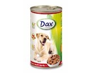 Dax Dog kousky hovězí, konzerva 1240 g