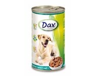 Dax Dog kousky zvěřina, konzerva 1240 g