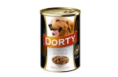 DORTY Dog Drůbeží, konzerva 415 g