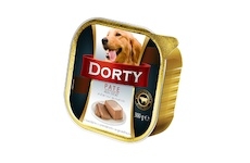 DORTY Dog Hovězí, vanička 300 g