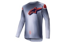 dres SUPERTECH LIPAN, ALPINESTARS (šedá/oranžová fluo, vel. M)