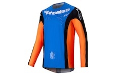 dres TECHSTAR MELT, ALPINESTARS (oranžová/modrá, vel. L)