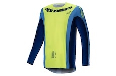 dres TECHSTAR MELT, ALPINESTARS (žlutá fluo/modrá, vel. L)