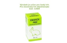 EMANOX PMX 50 ml !CZ! přírodní doplněk k lepšímu zvládnutí parazitárních problémů