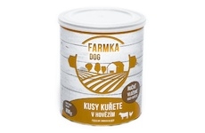 FARMKA Dog s kuřetem, konzerva 800 g