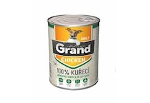 Grand deluxe Dog Adult 100 % kuřecí, konzerva 400 g