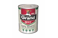 Grand deluxe Dog Junior 100 % hovězí, konzerva 400 g