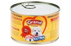 Grand Premium Dog Junior extra, konzerva 405 g