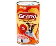 Grand Premium Dog krocan, konzerva 1300 g