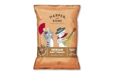 Harper and Bone Cat & Dog iberské měkké pamlsky kuře a krůta 90 g