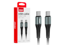 Kabel 'USB-C na USB-C 60W 100cm FullLINK AMIO-03914