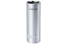 Klíč nástrčný na zapalovací svíčky, 1/2', 16mm, L 65mm, 61CrV5, FORTUM