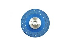 Kotouč diamantový 2v1 pro řezání a broušení dlaždic a keramiky 125x22,23mm M14 TVARDY