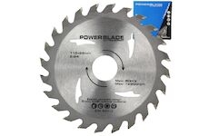 Kotouč pilový s SK plátky (vidiový), 115x24Tx22mm POWER BLADE